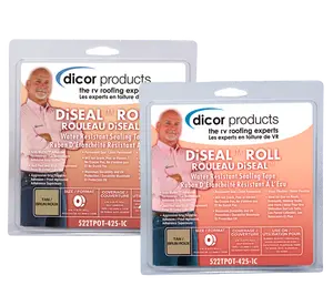 Dicor Multi-Roll Sealing Tape, 4 in. x 12.5 ft., White Fuel Sealing Tape