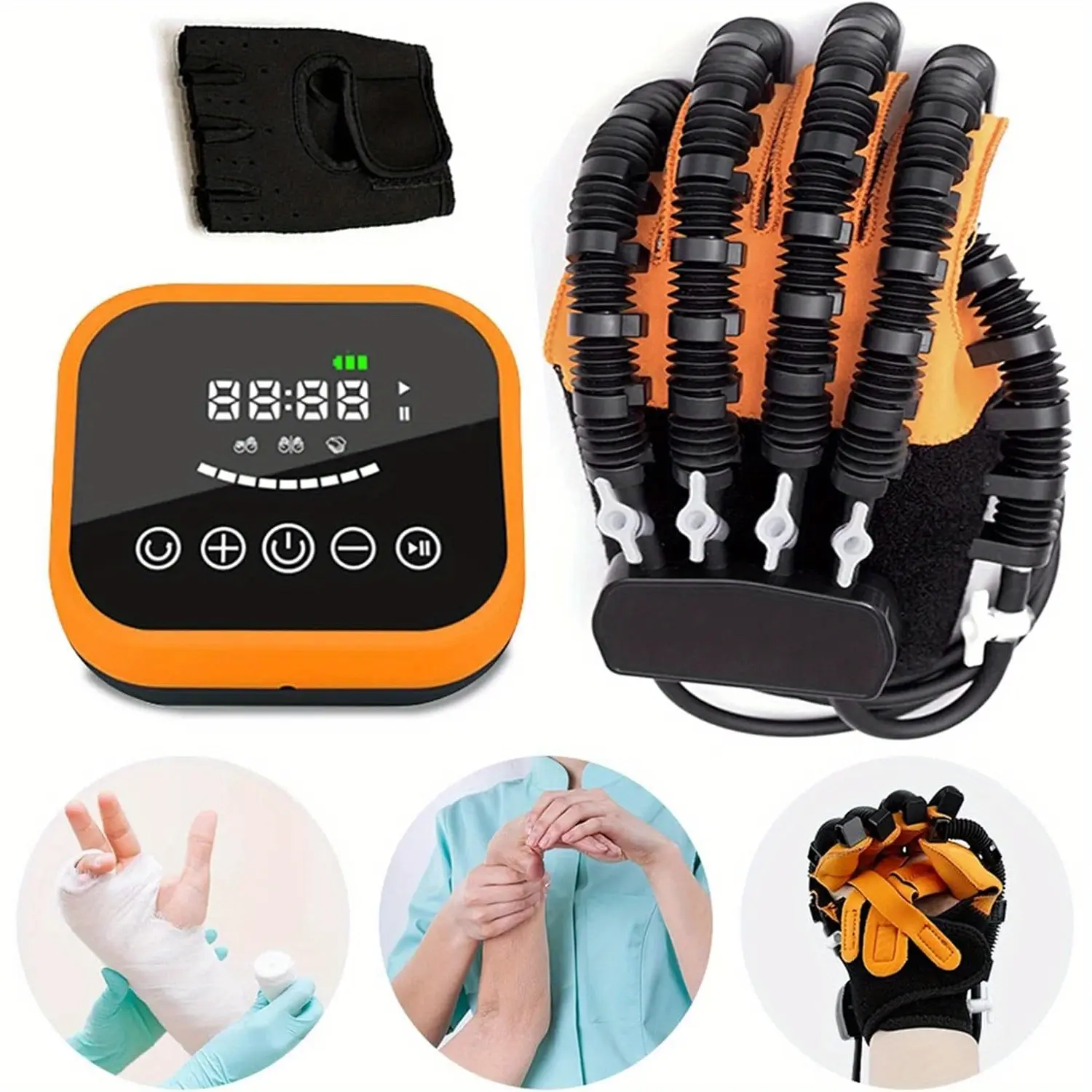 Bionic Mechanical Hand, Rehabilitation Black Technology, Home Finger Reconstruction, Stroke Hemiplegia, Postoperative Recovery Miracle, Accelerates Blood Flow Medical Accessories Healthcare
