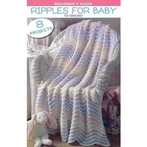 USED-Beginner's Guide Ripples for Baby: To Crochet; 8 Projects by Leisure Arts (Paperback)