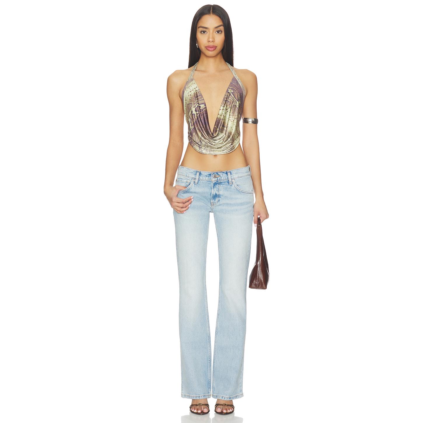 EB Denim Maria Mid Rise Bootcut Jean in Tribeca