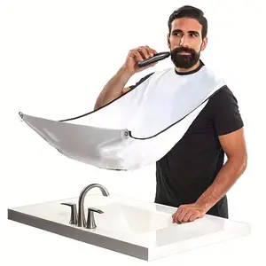 Men's Shaving Apron Set, Beard Grooming and Styling Cape for Barbershop Use, Perfect Men's Gift for Grooming Essentials, Barber Equipment