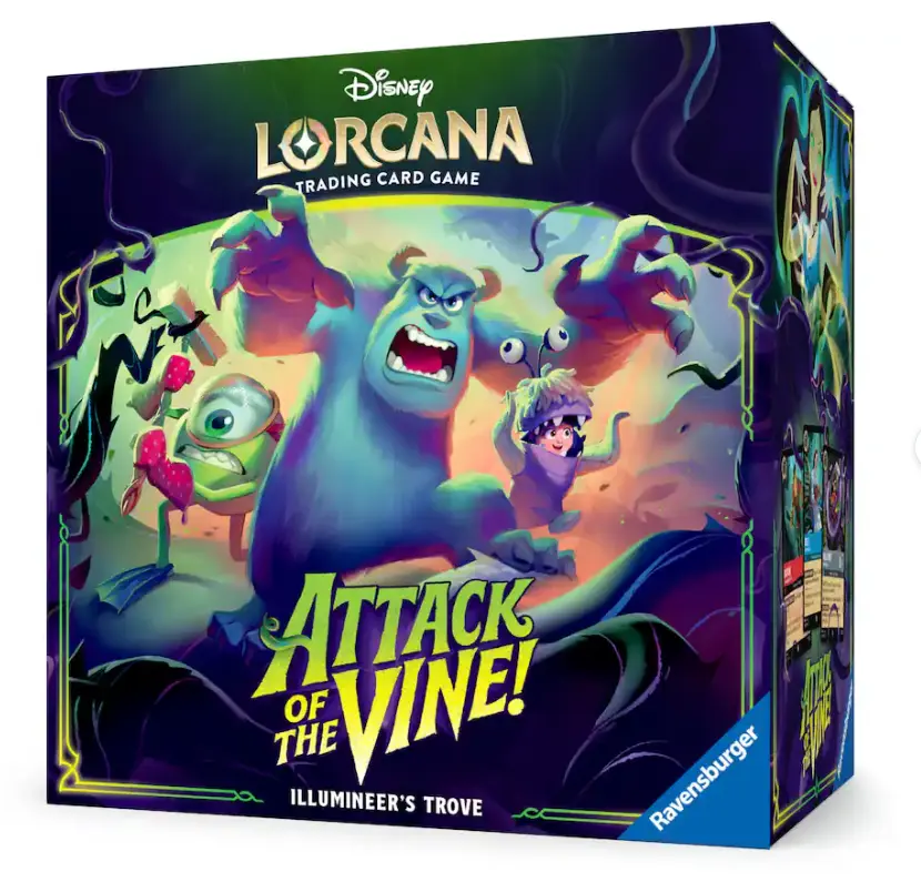 Disney Lorcana - Attack of the Vine! - Illumineer's Trove Box (Ships Sealed)
