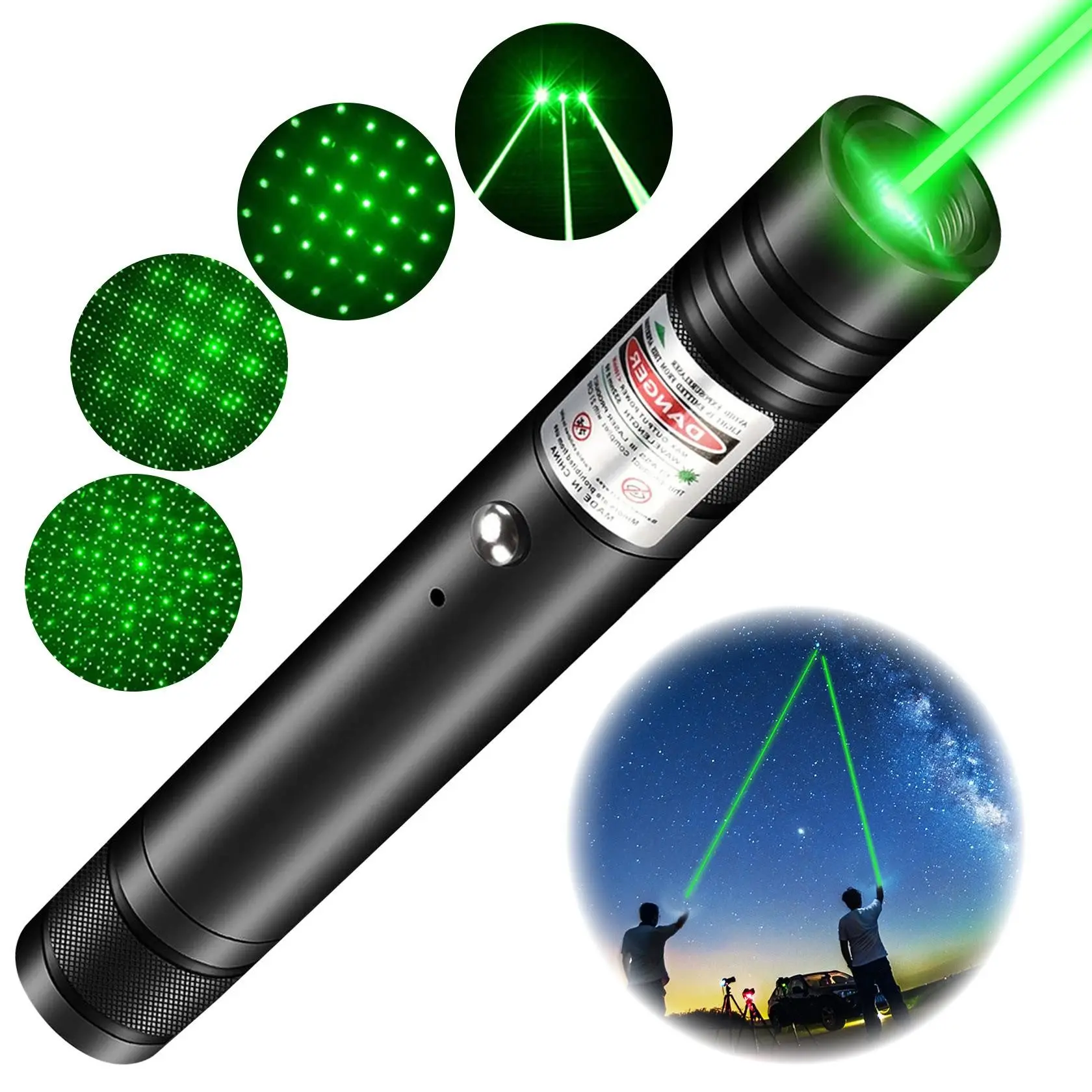 USB-Rechargeable Pet Laser Toy, Portable Low-Power Safe Design with Interactive Wall Projection, Indoor & Outdoor Use, Includes Laser Beams, Rechargeable Capability