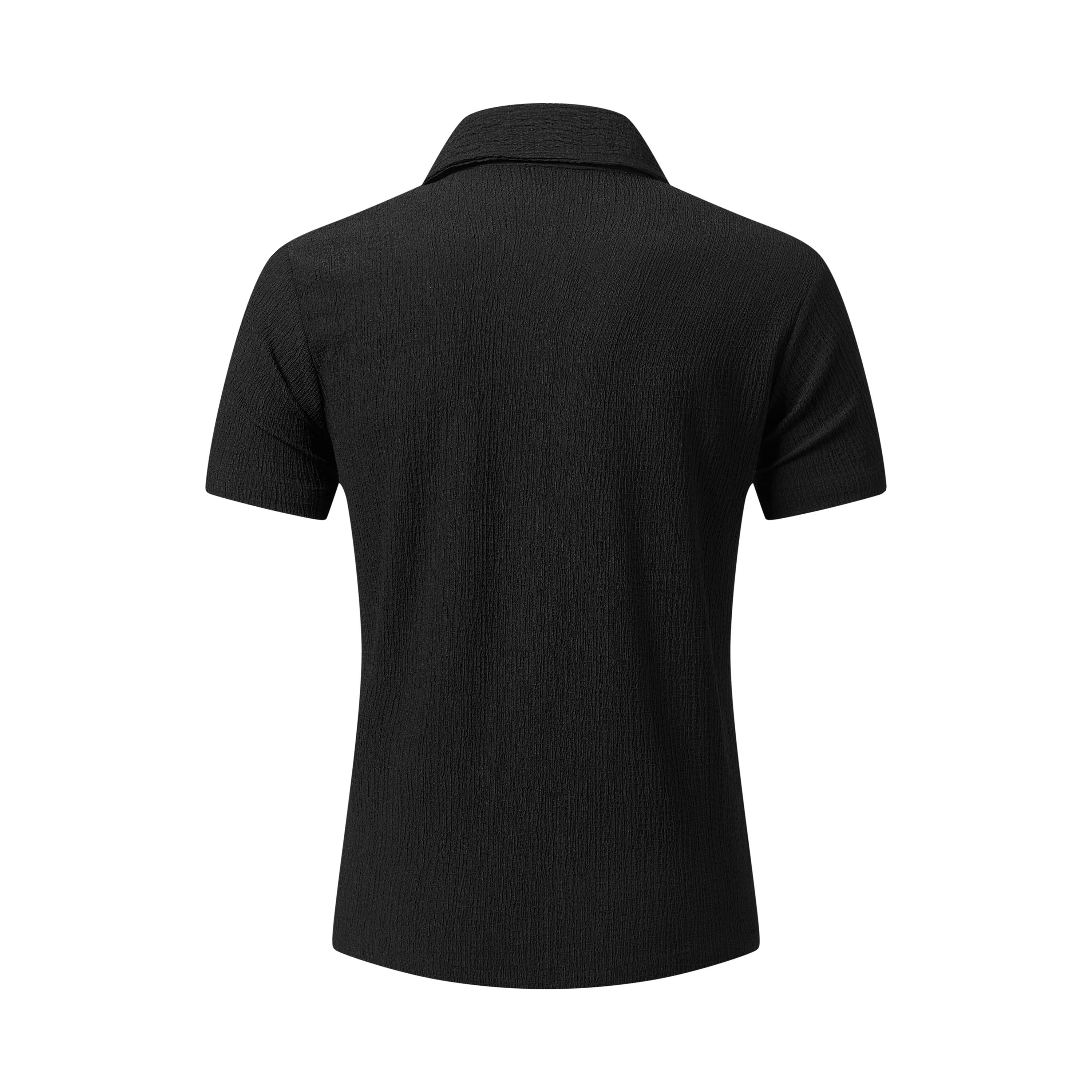 3-Pack Men’s Casual Business Short Sleeve Shirts Slim Fit Slightly Stretchable Comfortable Breathable Wrinkle Resistant Fabric SummerWins