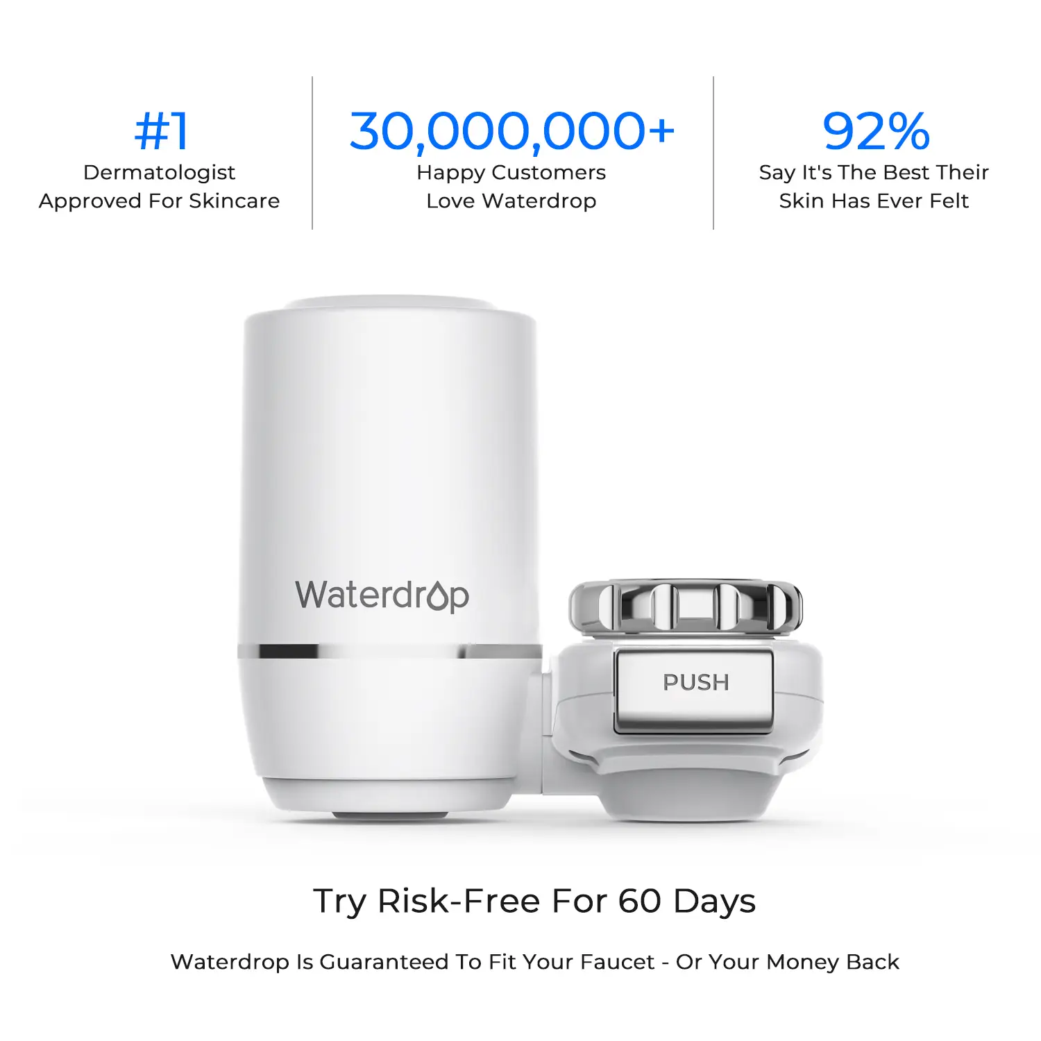 Waterdrop Skincare Faucet Filter: Soften, Brighten, and Protect Your Skin from Tap Water Irritants Modern