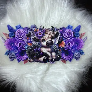 #162 UVDTF Wrap 16oz Cup Wrap Decorative Stickers Waterproof