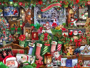 Christmas Collectibles Jigsaw Puzzle - 1000 PC