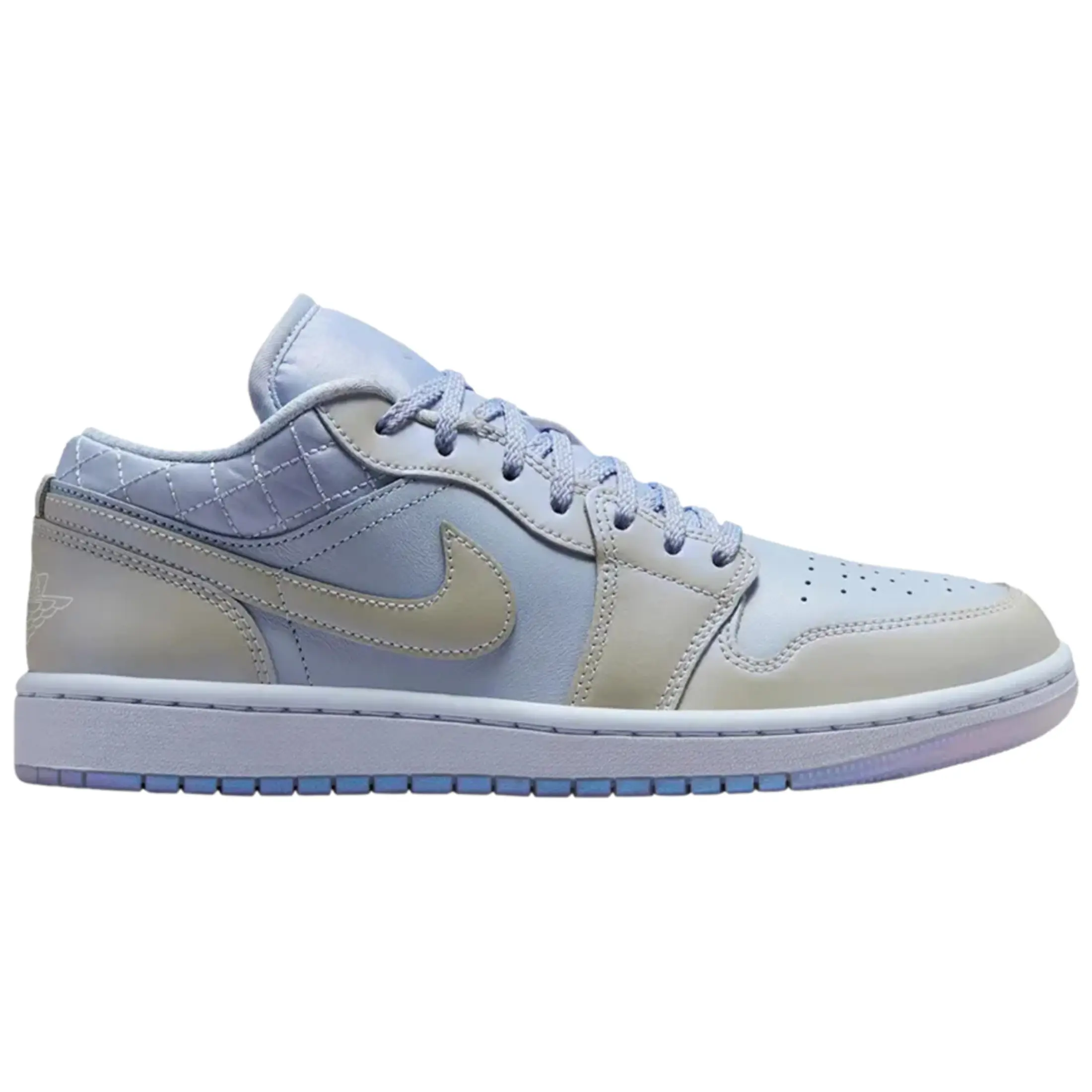 Nike Air Jordan 1 Low SE Ghost Pearlized Quilt IM5129-010 Women's Fashion Shoes New Nike Air Jordan 1 Low SE Ghost Pearlized Quilt IM5129-010 Women's Fashion Shoes New