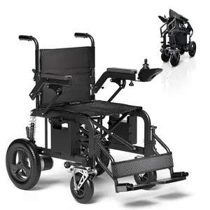 HASSKY Electric Wheelchair for Adults with Dual Shock Absorption,25 Miles Long Range Power Wheelchair for Seniors,All Terrain Motorized Wheelchair with a Robust 39KG (86LB) Weight
