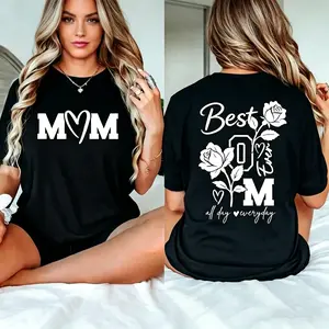Double-Sided Print! Oversized 100% Cotton Mom Tee - Cool Mom Club, Great Mother's Day Gift outdoorfun turban shirt
