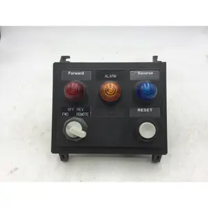 Westinghouse MCC Cabinet Control Panel w/1 Forward, Off, Reverse, Remote Button and Forward, Alarm and Reverse Flashing Lights