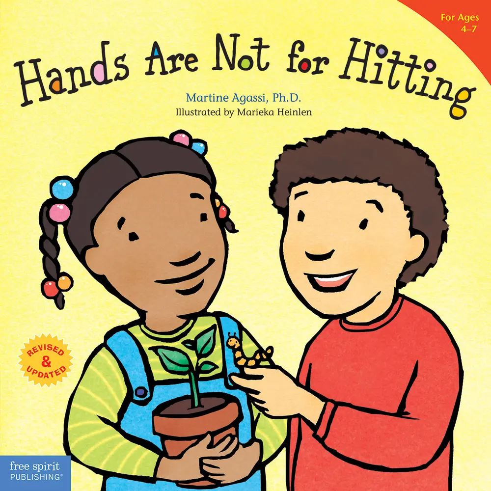 USED Book - Hands Are Not for Hitting: Revised & Updated (Ages 4-7, Paperback) by Agassi, Martine (Paperback) - english