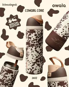 NEW Owala Cowgirl Core Western 24Oz Water Bottle Target’s Special Edition Owalas