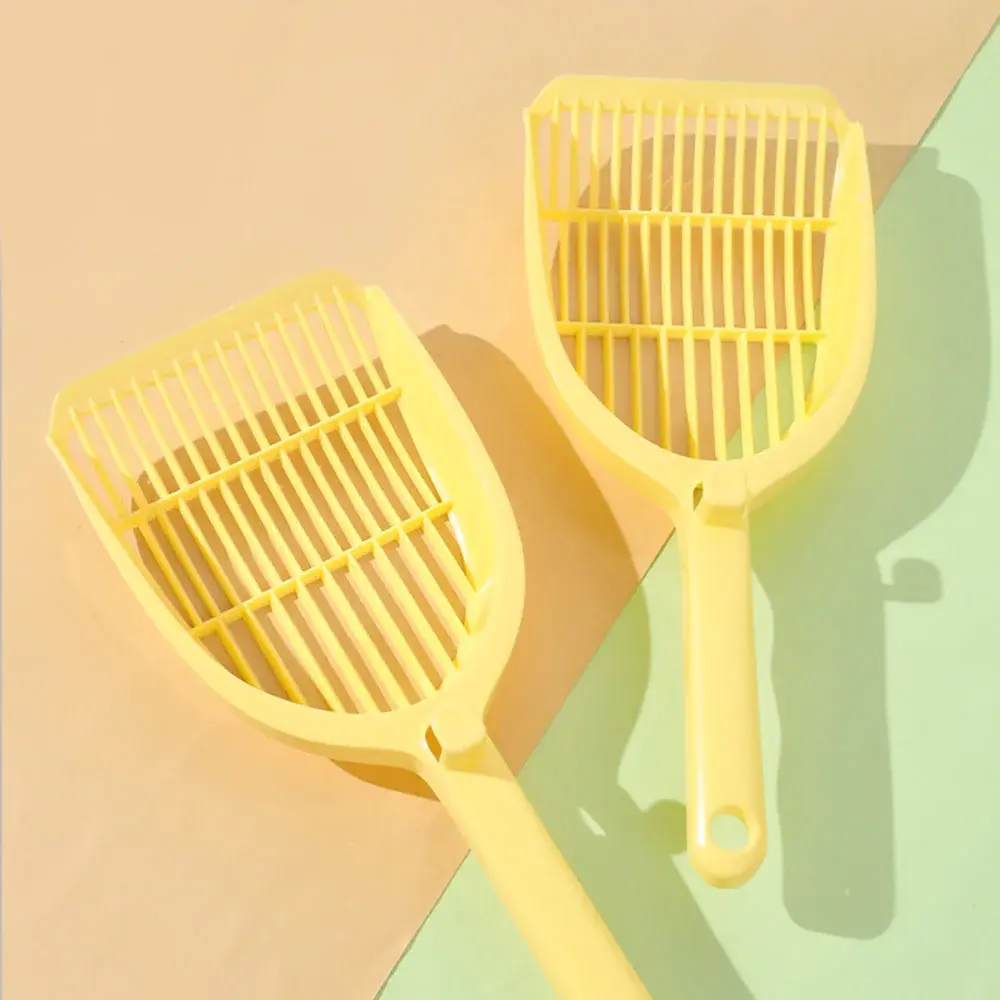 Foldable Fine-Sifting Silica Cleaner Litter Scoop - Premium Ergonomic Tool for Clumping Litter, Durable Pet Waste Remover for Cat Owners to Keep Home Clean