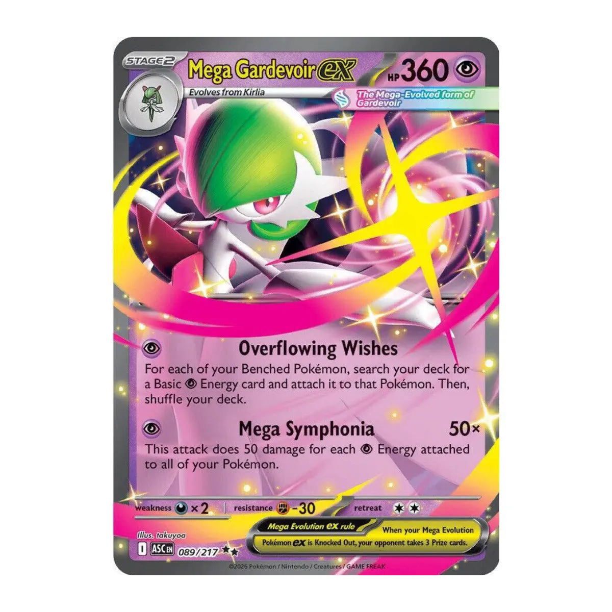 Mega Gardevoir ex – 089/217