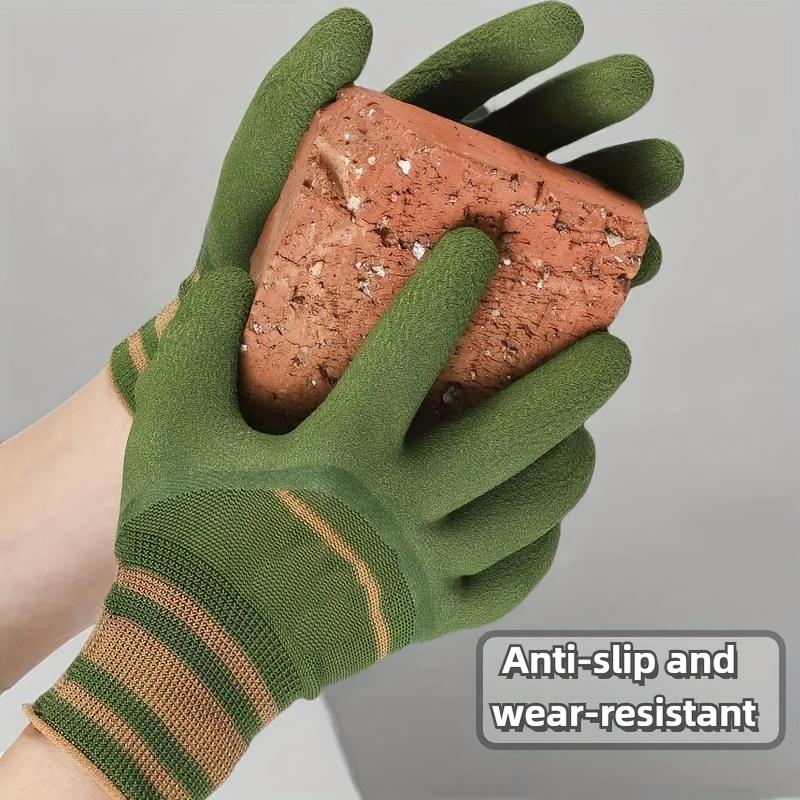 3 Pairs of Gardening and Industrial Gloves, Wear-, Puncture-proof, High Quality, Washable, Suitable for Rose Picking and Gardening Tasks