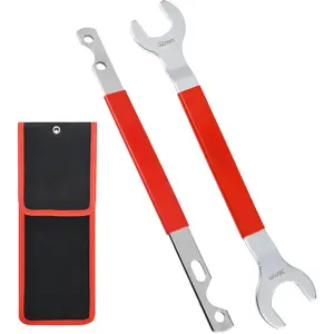 2 count Fan Clutch Wrench Set,32mm & 36mm Wrenches,Fan Clutch  Kit,Compatible with ,Ford,GM,Chevrolet Water Pump Pulley Holder and Nut Water Hub Removal