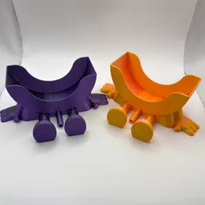 Scrub Daddy 3D Printed Holder with Pee Drain - Durable Lightweight Sponge Organizer for Tidy Sinks