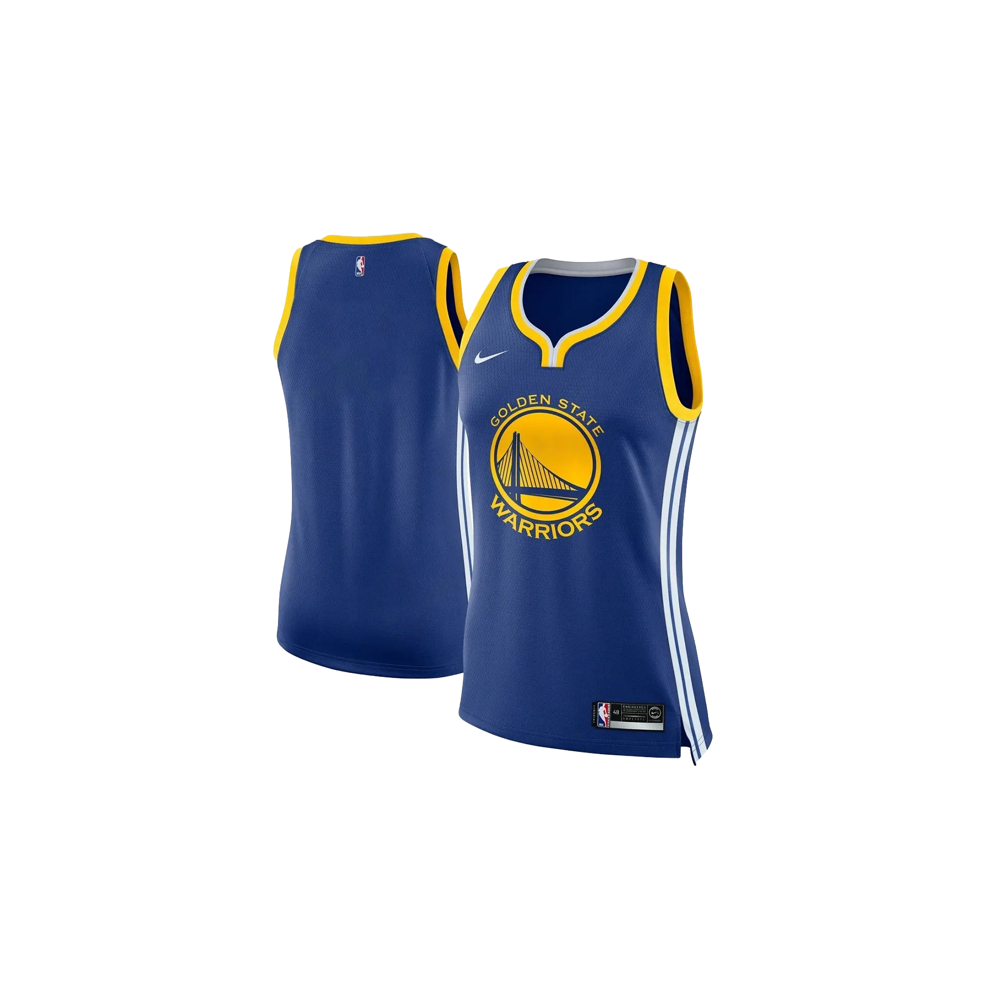 NBA GS Warriors Icon Swingman Jersey WMNS "Rush Blue" 904180 495