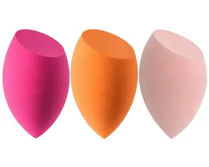 Makeup Sponges set for Dry & Wet Use - Foundation Blending Sponge for Concealer Blush Powder, Multi-color Blender Sponges