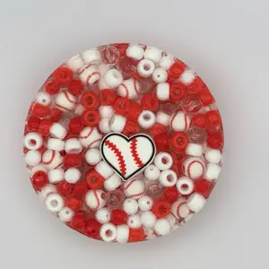 Baseball Fever Remeltable Picky Pad with Reusable Tray for Anxiety ADHD Skin Picking Soft Soothing Texture Microwavable Unisex Fidget Fun Stress Relief Sculptures