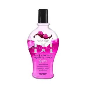 Double Dark Black Chocolate Raspberry Cream 400X Bronzer 7.5 oz Body Care Hydrating