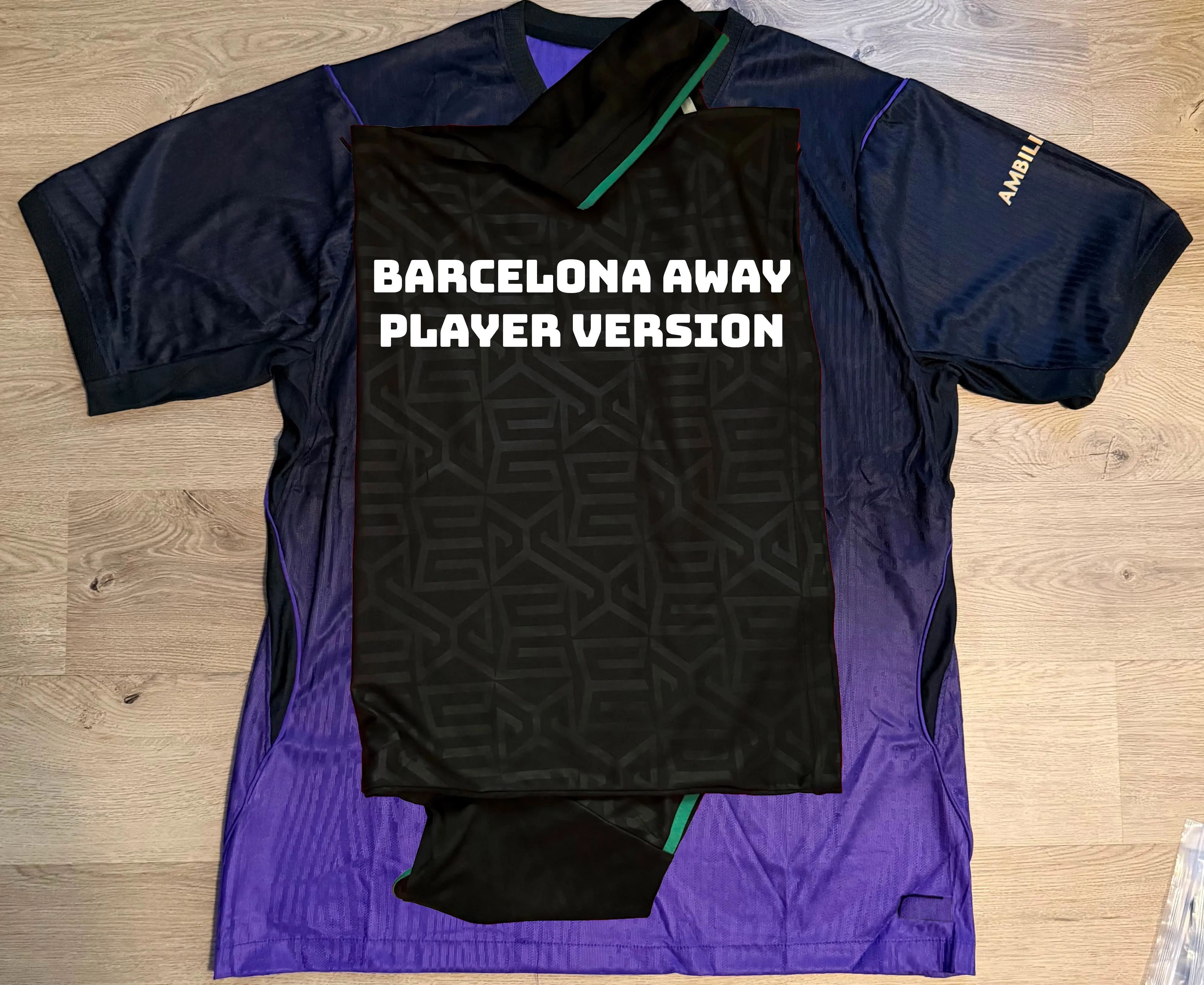 Purple Black Jersey