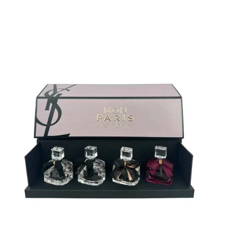 YSL Mon Paris EDP for Women - 4pcs Mini Gift Set Sweet Floral Chypre Perfume Inspired by Paris Romance All Ages YSL Mon Paris EDP for Women - 4pcs Mini Gift Set Sweet Floral Chypre Perfume Inspired by Paris Romance All Ages