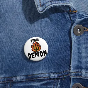 Team Demon Custom Pin Buttons