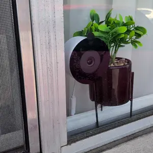 Product Review of Luna Window Camera for Home - 2K 2.4GHz Wifi, Indoor Glass-Mount Security Camera, Stick-On No-Drill Install, Clear Window View for Outdoor Monitoring, Color Night Vision Through Glass, Smart AI Motion Detection, Easy Setup for Home & Apartment from e**0