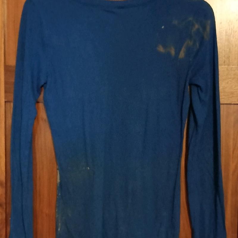 Hollister blue long sleeve shirt basic longsleeves