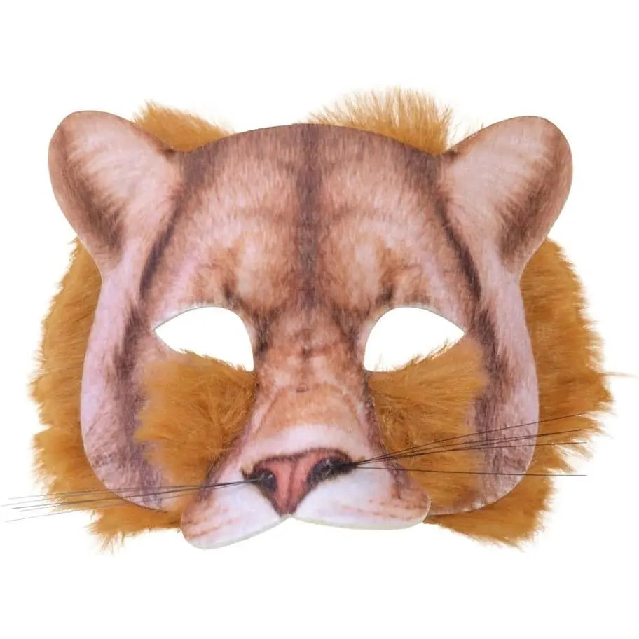 Lion Half Mask Costume Mask