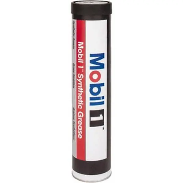Mobil 1 Synthetic General Purpose Grease - 13.4 oz Cartridge, Red, High-Temp (Max 302°F), NLGI 2, 121071 for Cycling & Outdoor Recreation Gear