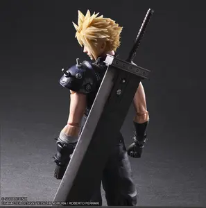 Final Fantasy VII Rebirth Cloud Strife Play Arts Kai Action Figure by Square Enix