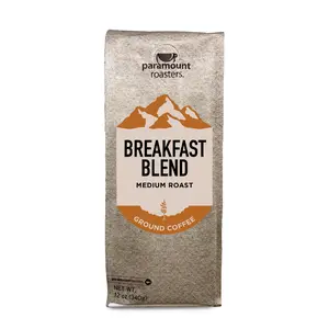 Paramount Coffee, Breakfast Blend 12oz Ground Coffee