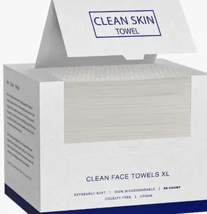 Disposable Face Towel, 50pcs/box Portable Multipurpose Wet and Dry Towel, Soft Face Towel for Home, Bathroom and Outdoor Travel, Absorbent Breathable Towel