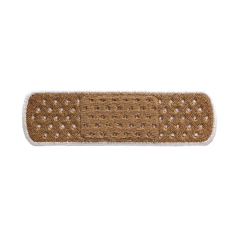 band-aid Embroidery Biker Patch band-aid Embroidery Biker Patch