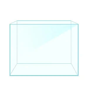 Yee Aquarium Ecological Desktop Ultra Clear Home Aquatic Plant Ornamental Fish Turtle Tank Small Glass Tank Fish Pond