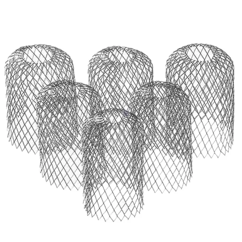 Sports & Outdoor Winter Sports Sledding Accessory 6-Pack 3-Inch Expandable Aluminium Gutter Guard Filter Strainers, Rain Gutter Protectors for Downspouts to Stop Leaf Blockages