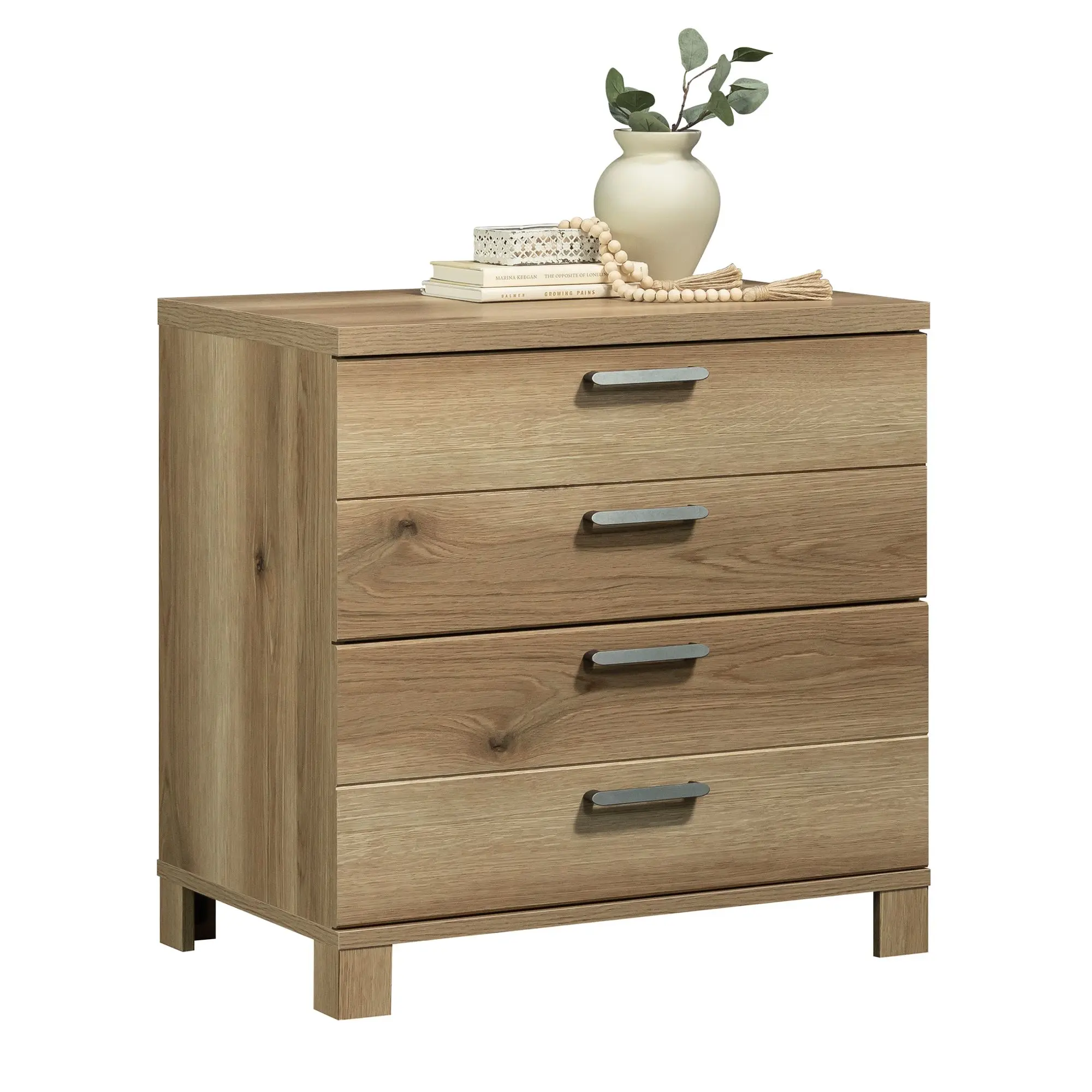 Sauder Rosedale Ranch 2-Drawer Lateral Filing Cabinet - Rustic Office Furniture with Contrasting Handles, Assembly Required for Home & Office Storage, Drawers Lateral File Cabinets, Drawer Organization, Small Spaces