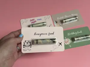 Wedding gift ideas Honeymoon Fund  Money Card for Romantic Gift for Bride and Groom Wedding money card