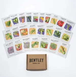 Heirloom Seed Kit : Non GMO Home Planting Seeds Organic Seed Varieties