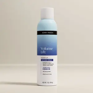 John Frieda Volume Lift Pushed-Up Texture Spray, Texture Hair Spray, 7 oz