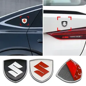 Suzuki Car Modification Shield Side Markers, Rear Window Decoration Stickers, Fits Suzuki Swift, Sx4, Jimny, Vitara, Samurai