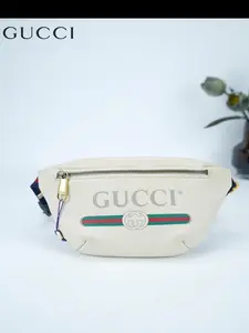 Pre-owned GUCCI Leather Belt Bags Preloved Belt Bum Bag