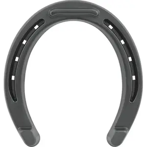 212 MAIN Diamond Farrier Equestrian Horseshoe - True Bronco Toe, Bronco Heel, Plain Symmetric Design, Balanced Fit, 4.93x4.62 in. Equine Footwear