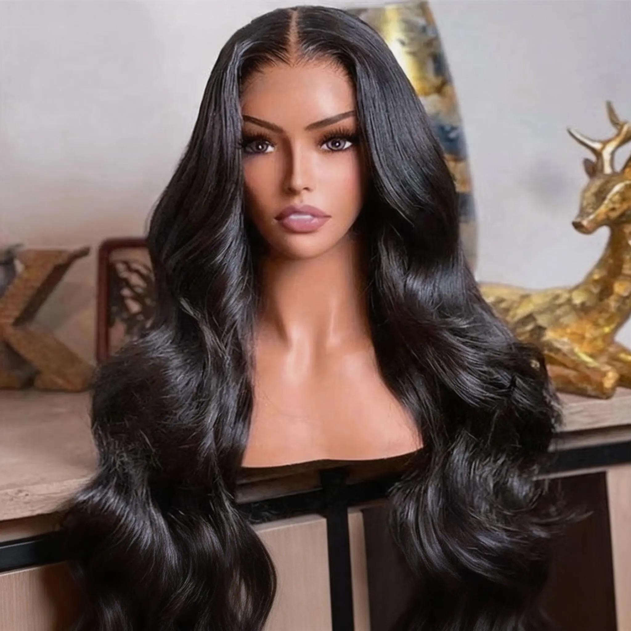 Wear Go Glueless 7x5 Lace Closure Wig Body Wave Glueless Wigs Human Hair Ready To Wear 13x6 HD Lace Frontal Wigs For Black Women Pre Plucked Beginner Friendly 180%