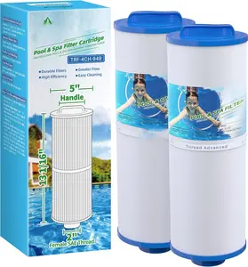 4CH-949  Filter Replaces PWW50L, FIL50-5D13H15FCT-3, Filbur FC-0172, SD-01143, 817-4050, Rising Dragon 50, Waterway Teleweir 50 sqft Filter  2PACK