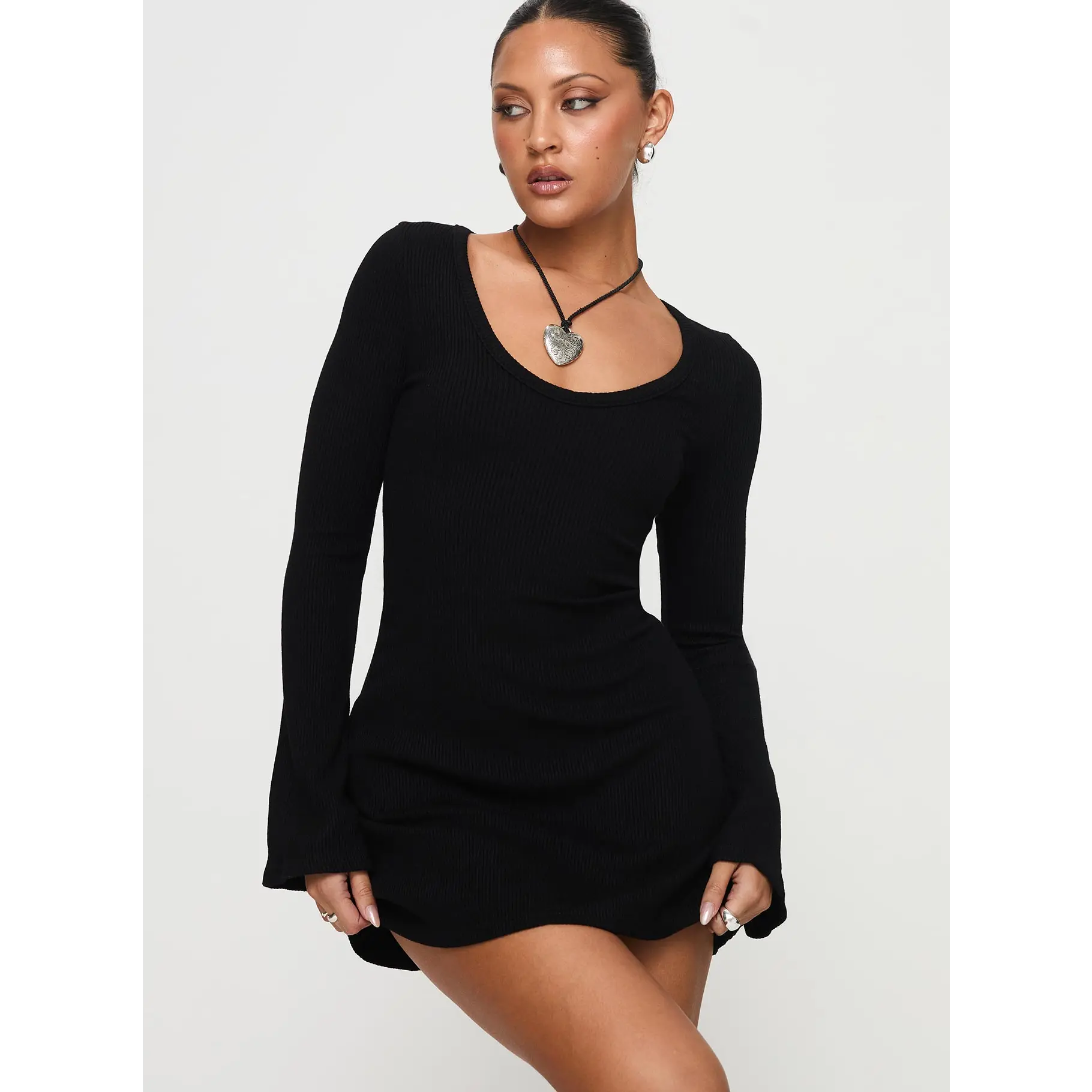 Best Interest Long Sleeve Mini Dress Black - TikTok Shop Best Interest Long Sleeve Mini Dress Black - TikTok Shop