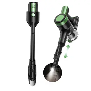 VICEASE Cordless Vacuum Cleaner with LED Crevice Tool, Powerful Stick Vacuum for Pet Hair, Sofa Gaps, Corners & Hard Floors, Keyboard & Baseboards